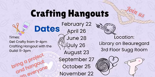 Crafting Hangout with the Guild