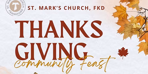 Thanksgiving Community Feast