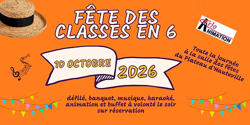 F\u00eate des classe en 6