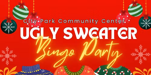 Ugly Sweater Bingo Party at City Park