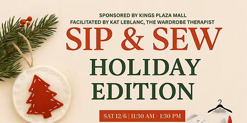 Sip & Sew - Holiday Edition