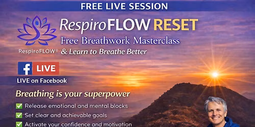 RespiroFLOW RESET \u2013 Free Live Breathwork Induction
