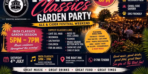 \ud83c\udf34\u2600\ufe0f IBIZA CLASSICS GARDEN PARTY \u2600\ufe0f\ud83c\udf34