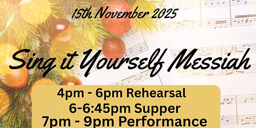 Sing It Yourself Messiah