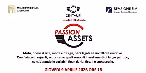 Passion Assets Brescia 2026