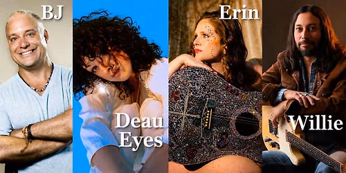 An Evening In The Round with BJ Kocen, Deau Eyes, Erin Lunsford, & Willie Williams