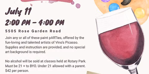 Vino's Picasso at Rotary Park