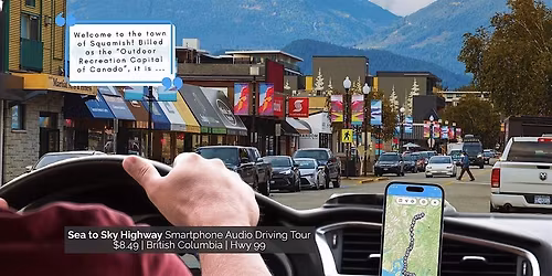 Sea to Sky Highway: a Smartphone Audio Driving Tour
