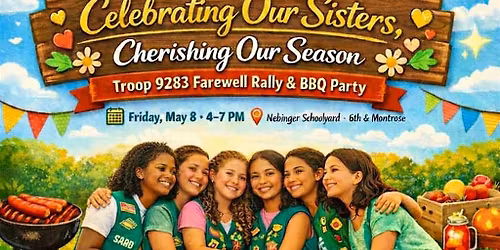 Girl Scouts Troop 9283-Farewell BBQ Rally