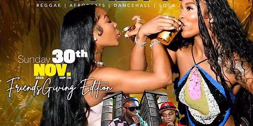 REGGAE SUNDAY: The #1 Caribbean Party In The City