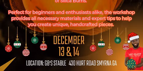 Holiday Glass Blowing Workshop w/ Silica Burns 