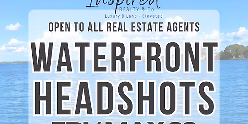 Waterfront Headshots - Open to All Realtors