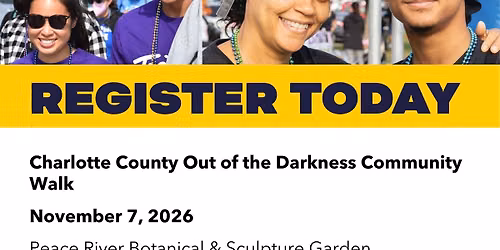 Charlotte County Out Of The Darkness Walk