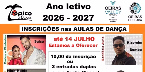 Ofertas nas (re)inscri\u00e7\u00f5es de Maio at\u00e9 14 JULHO no Ano Letivo 2026\/2027