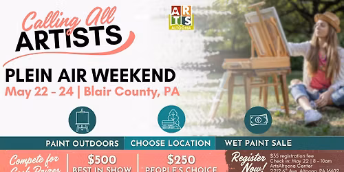 ArtsAltoona Plein Air Weekend