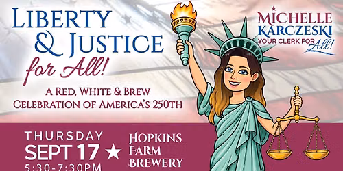 A Red, White & Brew Celebration of America's 250th with Michelle Karczeski