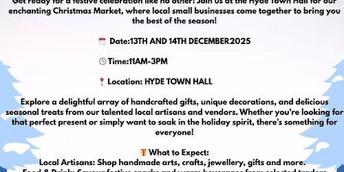Hyde Christmas Market 2025