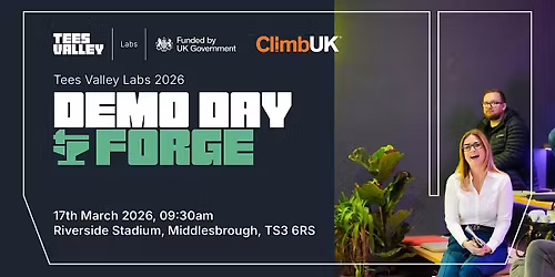 The Forge: Tees Valley Labs Demo Day 2026