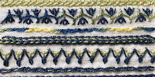 Beginners Embroidery : Essential Embroidery Stitches - 3 Day  Course