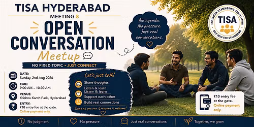 TISA Hyderabad Meeting #8 Open Conversation Meetup