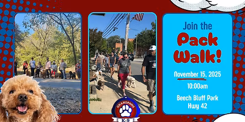 GrandPaws K9 Open Pack Walk