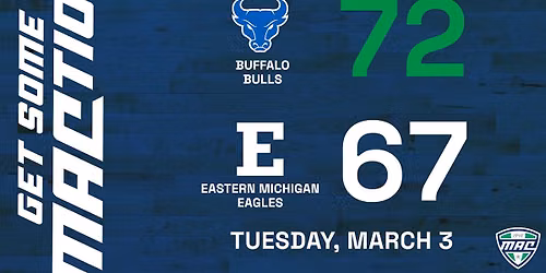 Buffalo Bulls Women's Volleyball vs. Eastern Michigan Eagles