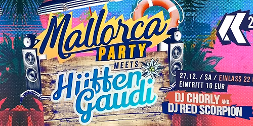 MALLORCA PARTY MEET H\u00dcTTENGAUDI