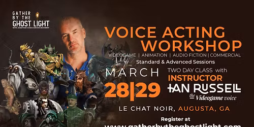 Voice Acting Workshop (ADVANCED - Videogame | Animation | Audio Fiction)