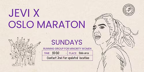 Jevi X Oslo Maratons l\u00f8pegruppe for minoritetskvinner