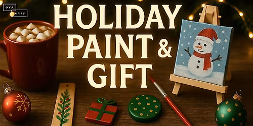 Holiday Paint and Gift