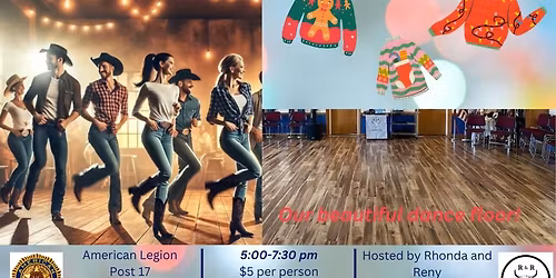 Holiday Celebration Line Dancing at Lewes Legion