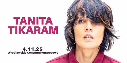 TANITA TIKARAM  za\u015bpiewa we Wroc\u0142awiu!