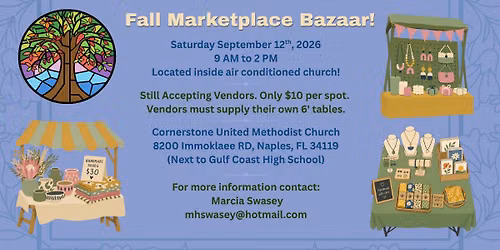 Fall Marketplace Bazaar!