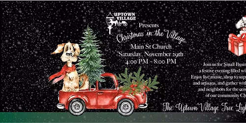 Christmas in the Village Tree Lighting and St. Nick's Market