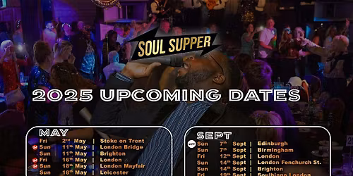 Soul Supper Immersive Dining Experience 2026 - LONDON SUNDAY - 194 Mayfair