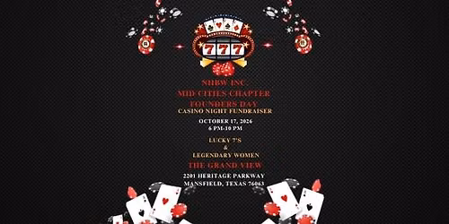 NHBW Mid Cities Founders Day: Casino Night Fundraiser