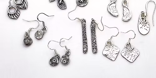 Simple & Elegant Sterling Silver Earring Workshop | 13 - Adult
