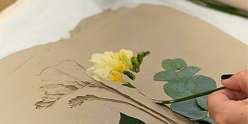 Botanical Imprints: Creating Clay Vessels