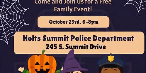 Trunk or Treat 2026 - Holts Summit Police Department