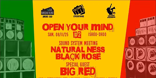 OPEN YOUR MIND #2 MEETING DE SOUND SYSTEM