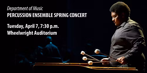 Percussion Ensemble Spring Concert