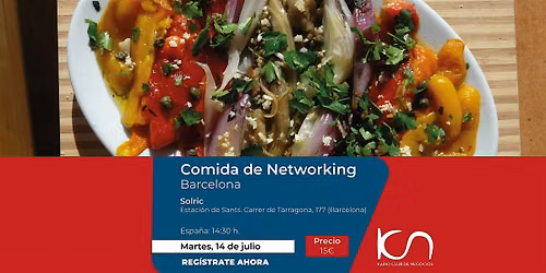 KCN Eat & Meet Comida de Networking Barcelona - 14 de julio