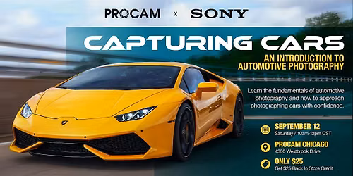 Capturing Cars: An Introduction to Automotive Photography