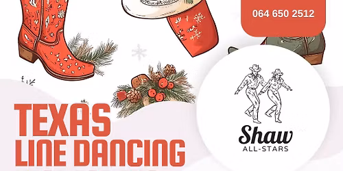 Texas Line Dancing - Year End Fun!!