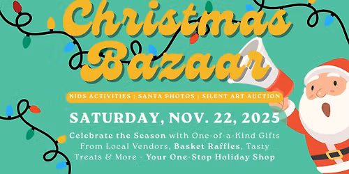 2025 Christmas Bazaar: Local Vendors & Photos with Santa