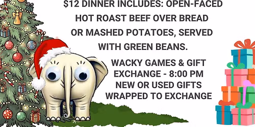 TSC White Elephant Party - Open to TSC Members, Member Guests, AYC, and I-LYA Members