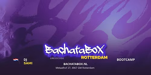 BachataBox Rotterdam November (FRI)