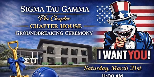 Sigma Tau Gamma Phi Chapter House Groundbreaking