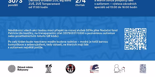 T\u00fdden autismu v Rokycanech