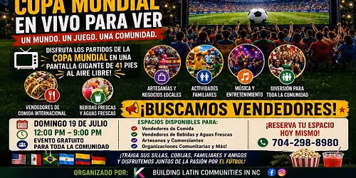 Community Soccer World Cup Live Watch Fest